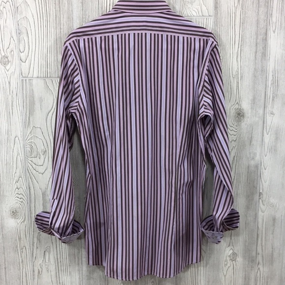 SAND COPENHAGEN Mens Striped Button Down Size 41 (16) Shirt - Picture 6 of 10
